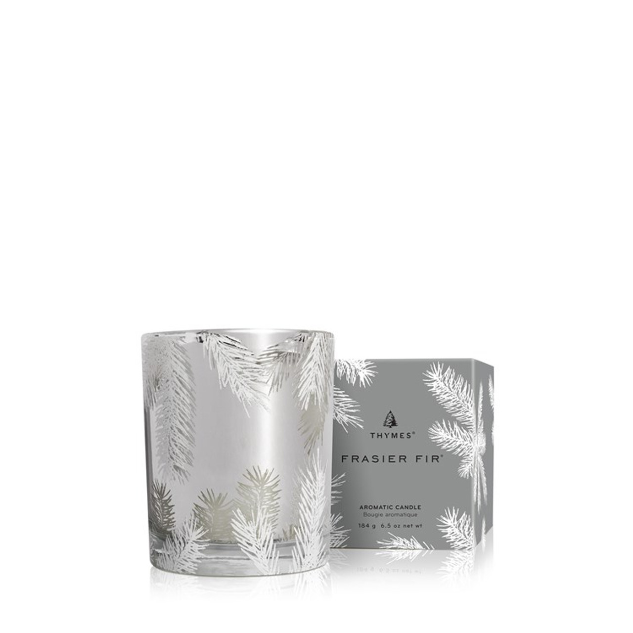 Thymes Frasier Fir - Statement 6.5 oz Poured Candle - Distinctive